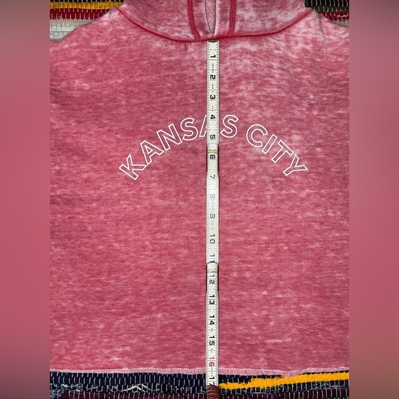 Chicka-d Kansas City Cropped Sweatshirt Size Small - Picture 5 of 6